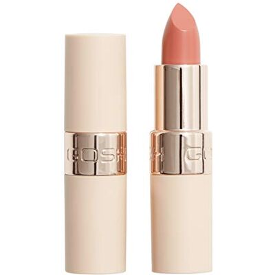 GOSH Luxe nude lippenstift met lichte glans, intense nude tinten voor een natuurlijk resultaat, hydrateert voor zachte lippen, langdurig, geurvrij en 100% veganistisch, 001 Nudity GOSH Luxe nude lippenstift met lichte glans, intense nude tinten voor een natuurlijk resultaat, hydrateert voor zachte lippen, langdurig, geurvrij en 100% veganistisch, 001 Nudity