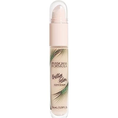 Physicians Formula Butter Glow, multifunctionele vloeibare concealer voor het verlichten, verlichten en verbergen van onvolkomenheden, lange houdbaarheid, lichte tint Physicians Formula Butter Glow, multifunctionele vloeibare concealer voor het verlichten, verlichten en verbergen van onvolkomenheden, lange houdbaarheid, lichte tint