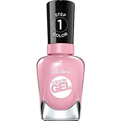 Sally Hansen Miracle Gel nagellak zonder kunstmatig UV-licht Pinky Promise, roze, met intens glanzende gelafwerking, nr. 160, (1 x 14,7 ml) Sally Hansen Miracle Gel nagellak zonder kunstmatig UV-licht Pinky Promise, roze, met intens glanzende gelafwerking, nr. 160, (1 x 14,7 ml)