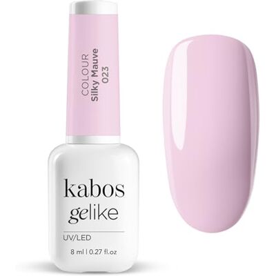 Kabos Gelike 023 Silky Mauve Hybrid UV/LED nagellak, 8 ml Kabos Gelike 023 Silky Mauve Hybrid UV/LED nagellak, 8 ml