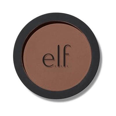 e.l.f. Primer-Infused Bronzer, Langhoudende en veeggrote make-up, lichtgewicht en opbouwbaar, soepel en gemakkelijk aan te brengen, veganistisch en dierproefvrij, Desert Sun e.l.f. Primer-Infused Bronzer, Langhoudende en veeggrote make-up, lichtgewicht en opbouwbaar, soepel en gemakkelijk aan te brengen, veganistisch en dierproefvrij, Desert Sun