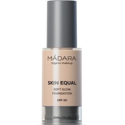 MÁDARA Skin Equal Soft Glow Foundation SPF15 PORCELAIN #10 30 ml. Minerale foundation met hyaluronzuur, opbouwbare medium dekking, dewy finish. Veganistisch, COSMOS Natural-gecertificeerd MÁDARA Skin Equal Soft Glow Foundation SPF15 PORCELAIN #10 30 ml. Minerale foundation met hyaluronzuur, opbouwbare medium dekking, dewy finish. Veganistisch, COSMOS Natural-gecertificeerd