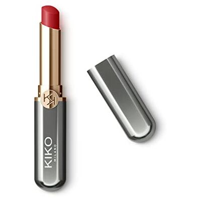 Kiko Milano Unlimited pen, kleur 17 Cherry Red Houdt 10 uur Romig Halfmatte afwerking Zonder overdracht Slim formaat Kiko Milano Unlimited pen, kleur 17 Cherry Red Houdt 10 uur Romig Halfmatte afwerking Zonder overdracht Slim formaat