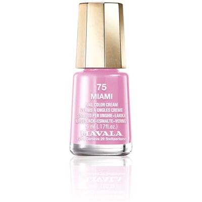 MAVALA Mini Color Nagellak, crème, 5 ml, kleur 75: Miami MAVALA Mini Color Nagellak, crème, 5 ml, kleur 75: Miami