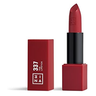 3ina MAKEUP – veganistisch – zonder dierenleed – lippenstift 337 – mat zwarte wijn kleur, romige textuur, ultra-gepigmenteerde kleur, magnetische behuizing, vanillegeur 3ina MAKEUP – veganistisch – zonder dierenleed – lippenstift 337 – mat zwarte wijn kleur, romige textuur, ultra-gepigmenteerde kleur, magnetische behuizing, vanillegeur