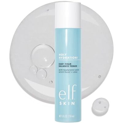 e.l.f. Skin Keep Your Balance Toner, mild, verfrissend, ontstekingsremmend, verwijdert make-up en onzuiverheden, hydrateert, reinigt, verzorgt, verrijkt met hyaluronzuur, toverhazelaar en aloë e.l.f. Skin Keep Your Balance Toner, mild, verfrissend, ontstekingsremmend, verwijdert make-up en onzuiverheden, hydrateert, reinigt, verzorgt, verrijkt met hyaluronzuur, toverhazelaar en aloë