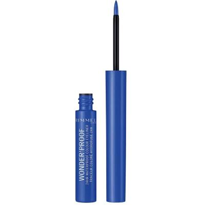 Rimmel Wonder'Proof Eyeliner Waterproof en zonder overdracht Lange houdbaarheid 05 Pure Blue 1,4 ml Rimmel Wonder'Proof Eyeliner Waterproof en zonder overdracht Lange houdbaarheid 05 Pure Blue 1,4 ml