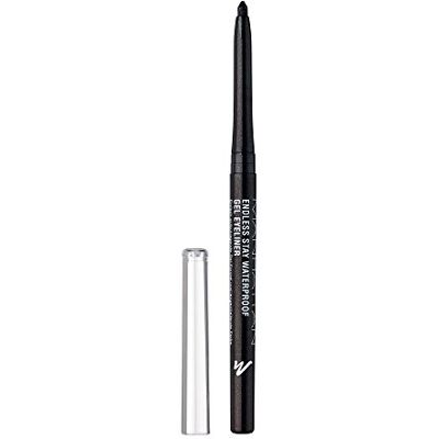 Manhattan Endless Stay Waterproof Gel Eyeliner, zwarte gel eyeliner met glitter en uitdraaibare stift zonder punten, kleur Starlit Black 007, 1 x 2,6 g Manhattan Endless Stay Waterproof Gel Eyeliner, zwarte gel eyeliner met glitter en uitdraaibare stift zonder punten, kleur Starlit Black 007, 1 x 2,6 g