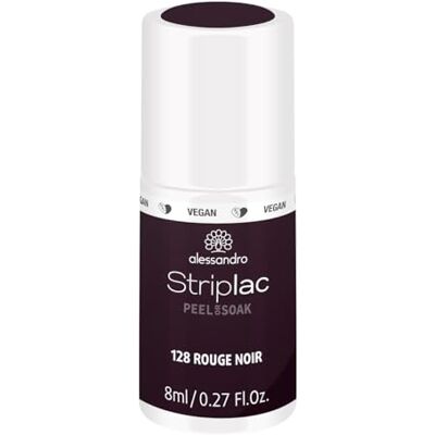 alessandro Peel or Soak Striplac Vegan Red Black donkerrode nagellak voor gebruik met LED-lamp pefecte nagels in 15 minuten, 8 ml. alessandro Peel or Soak Striplac Vegan Red Black donkerrode nagellak voor gebruik met LED-lamp pefecte nagels in 15 minuten, 8 ml.