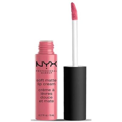 NYX PROFESSIONAL MAKEUP Lippenstift, zacht, mat, romig, ultra-gepigmenteerd, lange houdbaarheid, kleur: Milan (11) (lichtroze) NYX PROFESSIONAL MAKEUP Lippenstift, zacht, mat, romig, ultra-gepigmenteerd, lange houdbaarheid, kleur: Milan (11) (lichtroze)