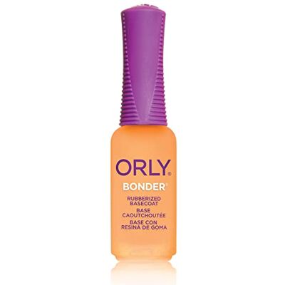 ORLY Bonder Base Coat 9 ml Rubberen basis voor betere grip, gladde nagellakbasis, lange levensduur en professionele manicure-resultaten ORLY Bonder Base Coat 9 ml Rubberen basis voor betere grip, gladde nagellakbasis, lange levensduur en professionele manicure-resultaten