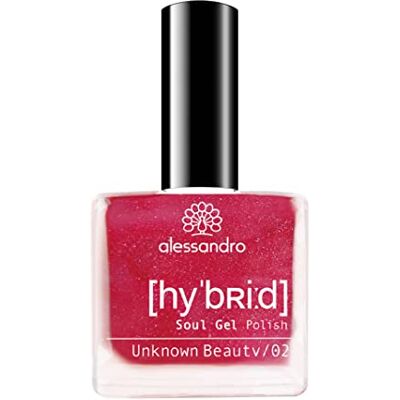 alessandro Winter Magic Hybride nagellak, Unknown Beauty, in slechts 3 stappen, perfecte nagels zonder led, houdt tot 10 dagen, 8 ml alessandro Winter Magic Hybride nagellak, Unknown Beauty, in slechts 3 stappen, perfecte nagels zonder led, houdt tot 10 dagen, 8 ml