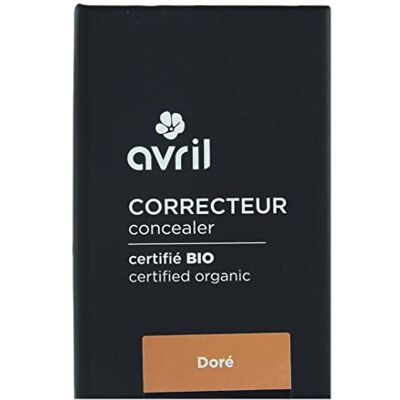 Avril Biologische concealer – romige textuur – gebruik vinger of kwast – 100% natuurlijke oorsprong – biologisch Ecocert gecertificeerd – gemaakt in Italië – 4 g Avril Biologische concealer – romige textuur – gebruik vinger of kwast – 100% natuurlijke oorsprong – biologisch Ecocert gecertificeerd – gemaakt in Italië – 4 g