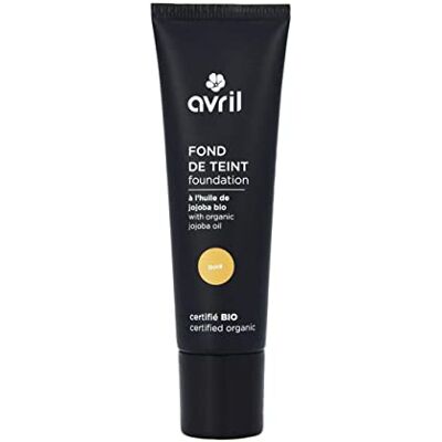 Avril Biologische foundation verrijkt met biologische jojoba-olie egaliseert en verlicht zachte en lichte textuur Biologisch Ecocert gecertificeerd Made in France 30ml Avril Biologische foundation verrijkt met biologische jojoba-olie egaliseert en verlicht zachte en lichte textuur Biologisch Ecocert gecertificeerd Made in France 30ml