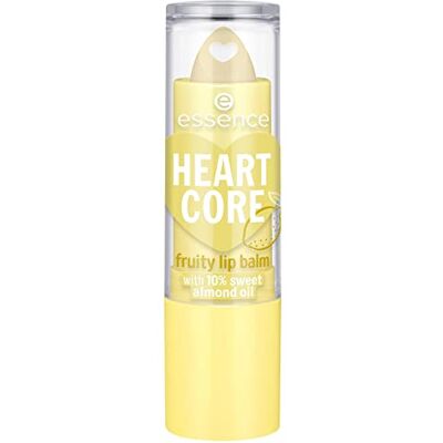Essence Cosmetics Essence Heart Core lippenbalsem nr. 04-lucky citroen 3 g Essence Cosmetics Essence Heart Core lippenbalsem nr. 04-lucky citroen 3 g