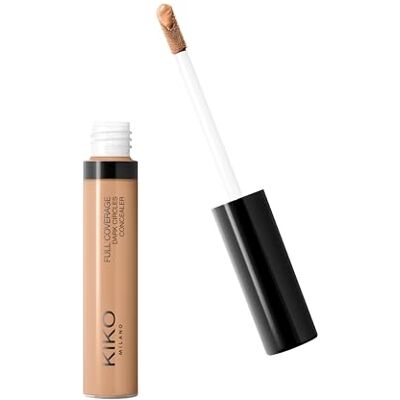 Kiko Milano Full Coverage Circles Dark Concealer 09 Vloeibare concealer voor ogen en gezicht, hoge dekking Kiko Milano Full Coverage Circles Dark Concealer 09 Vloeibare concealer voor ogen en gezicht, hoge dekking