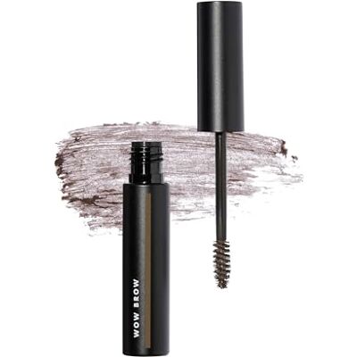 e.l.f. Wow Brow Gel, geeft volume, opbouwbaar, wax-gel hybride, zorgt voor volle, volumineuze wenkbrauwen, houdt wenkbrauwhaartjes op hun plek, neutraal bruin, met vezels verrijkt, 3,5 g e.l.f. Wow Brow Gel, geeft volume, opbouwbaar, wax-gel hybride, zorgt voor volle, volumineuze wenkbrauwen, houdt wenkbrauwhaartjes op hun plek, neutraal bruin, met vezels verrijkt, 3,5 g