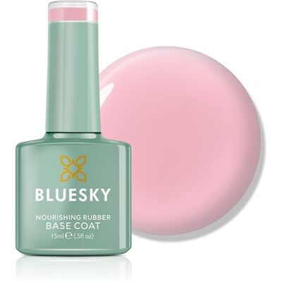 BLUESKY Rubber Base Coat 15 ml – Dawn Rose – BNR04, Base Gel for Nails, Strengthing Gel Base Coat voor 21 dagen Manicure, LED UV Lamp vereist BLUESKY Rubber Base Coat 15 ml – Dawn Rose – BNR04, Base Gel for Nails, Strengthing Gel Base Coat voor 21 dagen Manicure, LED UV Lamp vereist