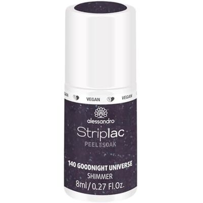 alessandro Striplac Peel or Soak Vegan GOOD Night UNIVERSE led-nagellak in glinsterend groenachtig grijs voor perfecte nagels in 15 minuten 8 ml alessandro Striplac Peel or Soak Vegan GOOD Night UNIVERSE led-nagellak in glinsterend groenachtig grijs voor perfecte nagels in 15 minuten 8 ml