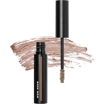 e.l.f. Wow Brow Gel, geeft volume, opbouwbaar, waxgel hybride, zorgt voor volle, volumineuze wenkbrauwen, houdt wenkbrauwaartjes op hun plek, taupe, met vezels verrijkt, 3,5 g e.l.f. Wow Brow Gel, geeft volume, opbouwbaar, waxgel hybride, zorgt voor volle, volumineuze wenkbrauwen, houdt wenkbrauwaartjes op hun plek, taupe, met vezels verrijkt, 3,5 g