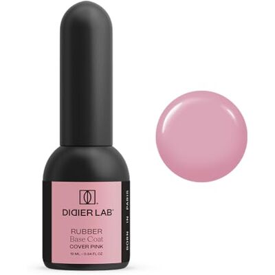DIDIER LAB Premium Rubber Base Cover Pink Versterking LED/UV Camouflage basis Professionele nagellak Professionele verzorging voor handen en nagels Langdurige manicure 10 ml DIDIER LAB Premium Rubber Base Cover Pink Versterking LED/UV Camouflage basis Professionele nagellak Professionele verzorging voor handen en nagels Langdurige manicure 10 ml