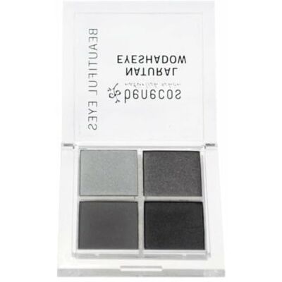 benecos B09253 natuurlijke cosmetica Quattro Eyeshadow Palette veganistisch smokey eyes,8 g (1 pak) benecos B09253 natuurlijke cosmetica Quattro Eyeshadow Palette veganistisch smokey eyes,8 g (1 pak)