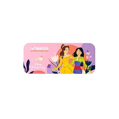 Lip Smacker Disney Princess Adventure kleurdoos, geschenkdoos met lipgloss en glinsterende crèmes voor de prinsessenlook van je kinderen, inclusief make-up-applicator Lip Smacker Disney Princess Adventure kleurdoos, geschenkdoos met lipgloss en glinsterende crèmes voor de prinsessenlook van je kinderen, inclusief make-up-applicator
