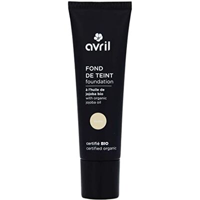 Avril Biologische foundation verrijkt met biologische jojoba-olie egaliseert en verlicht zachte en lichte textuur Biologisch Ecocert gecertificeerd Made in France 30ml Avril Biologische foundation verrijkt met biologische jojoba-olie egaliseert en verlicht zachte en lichte textuur Biologisch Ecocert gecertificeerd Made in France 30ml