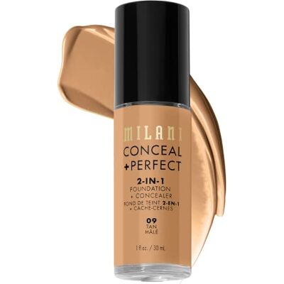 Milani Conceal + Perfect 2-in-1 Foundation + Concealer Tan Milani Conceal + Perfect 2-in-1 Foundation + Concealer Tan