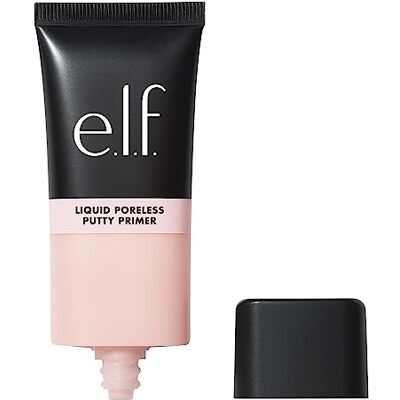 e.l.f. Poreless Putty Liquid Primer: Hydraterende vloeibare primer voor een Lichte gezichtsprimer voor langdurige make-up, creëert een gladde, veganistische en dierproefvrije teint e.l.f. Poreless Putty Liquid Primer: Hydraterende vloeibare primer voor een Lichte gezichtsprimer voor langdurige make-up, creëert een gladde, veganistische en dierproefvrije teint