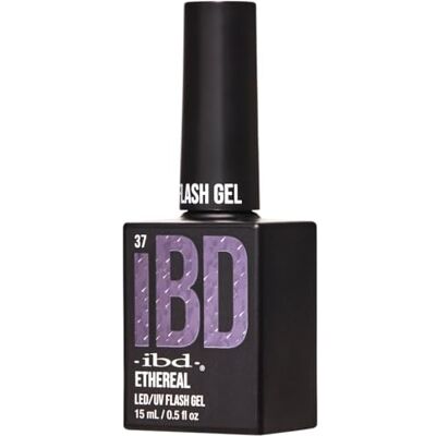 IBD Flash Gel Ethereal, 15 ml, gemaakt in de VS, reflecterende led-/uv-nagellak met glitter, voor duurzame manicure en fonkelende nagels IBD Flash Gel Ethereal, 15 ml, gemaakt in de VS, reflecterende led-/uv-nagellak met glitter, voor duurzame manicure en fonkelende nagels