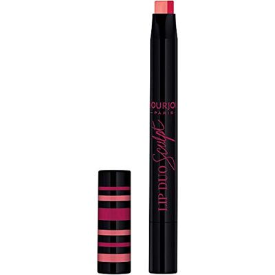 Bourjois Paris Lip Duo Sculpt Lipstick 03 Grenade-In Bourjois Paris Lip Duo Sculpt Lipstick 03 Grenade-In