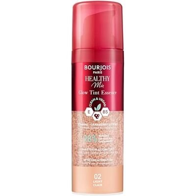 Bourjois Healthy Mix Glow Tint Essence Base de Maquillaje #02-Light 30 ml Bourjois Healthy Mix Glow Tint Essence Base de Maquillaje #02-Light 30 ml