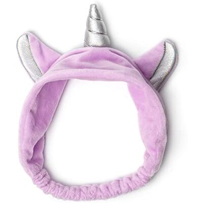 Legami Me Time Haarband met eenhoorn-thema, 24,5 x 11 cm, polyester, haarband voor make-up, structuur, gezichtsbehandeling, zachte hoofdband Legami Me Time Haarband met eenhoorn-thema, 24,5 x 11 cm, polyester, haarband voor make-up, structuur, gezichtsbehandeling, zachte hoofdband
