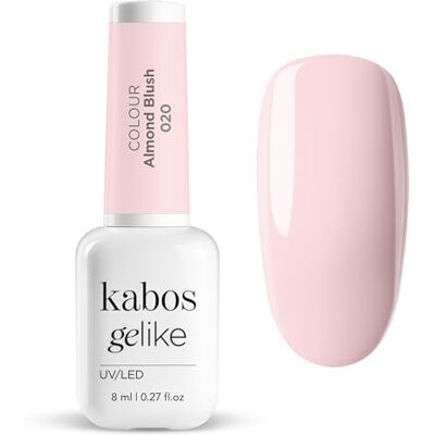 Kabos Gelike Hybride UV/LED 020 Almond Blush 8 ml Kabos Gelike Hybride UV/LED 020 Almond Blush 8 ml