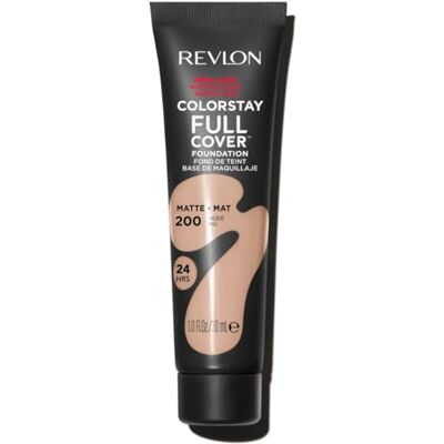 REVLON ColorStay Full Cover N200 Nude Dekkende foundation Gekleurde make-up Optimale dekking en matte afwerking Bestand tegen alle tests Bijwerking van de huid 30ml N200 Nude REVLON ColorStay Full Cover N200 Nude Dekkende foundation Gekleurde make-up Optimale dekking en matte afwerking Bestand tegen alle tests Bijwerking van de huid 30ml N200 Nude