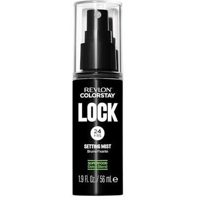 REVLON Colorstay 24 Hr Lock Setting Mist, matterende, vervagende en talgabsorberende werking, make-up fixeerspray, 56 ml REVLON Colorstay 24 Hr Lock Setting Mist, matterende, vervagende en talgabsorberende werking, make-up fixeerspray, 56 ml