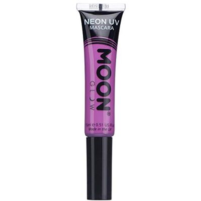 Moon Glow Intense Neon UV Mascara Purple, Single, 15 ml Moon Glow Intense Neon UV Mascara Purple, Single, 15 ml