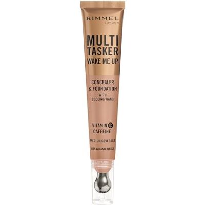 Rimmel Multitasker Wake Me Up Corrector Y Base De Maquillaje Classsic Beige 20 ml Rimmel Multitasker Wake Me Up Corrector Y Base De Maquillaje Classsic Beige 20 ml