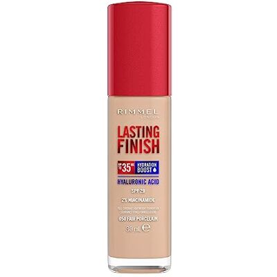 Rimmel Lasting Finish Hydration Boost Spf20 050-Fair porselein, 30 ml Rimmel Lasting Finish Hydration Boost Spf20 050-Fair porselein, 30 ml