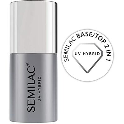 Semilac Care Hybride Versterkende Nagellak Base 7 ml Semilac Care Hybride Versterkende Nagellak Base 7 ml