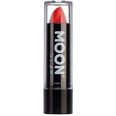 Moon Glow De Lippenstift 5g Neon UV Glitter Rood Verlicht onder UV-verlichting Moon Glow De Lippenstift 5g Neon UV Glitter Rood Verlicht onder UV-verlichting