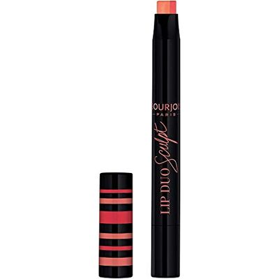Bourjois Paris Lip Duo Sculpt Lipstick 02 Peach Shake Bourjois Paris Lip Duo Sculpt Lipstick 02 Peach Shake