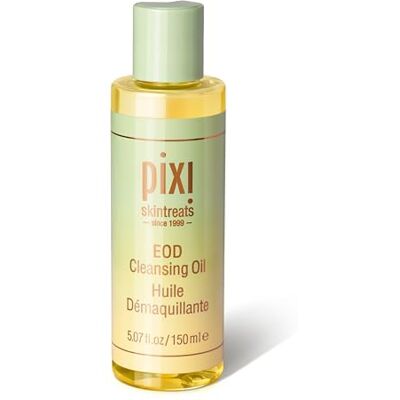 Pixi Beauty Eod Cleansing Oil, plantaardige make-up remover en make-up remover, arganolie en voedende en hydraterende sojaolie 5,07 Fl.Oz / 150 ml Pixi Beauty Eod Cleansing Oil, plantaardige make-up remover en make-up remover, arganolie en voedende en hydraterende sojaolie 5,07 Fl.Oz / 150 ml