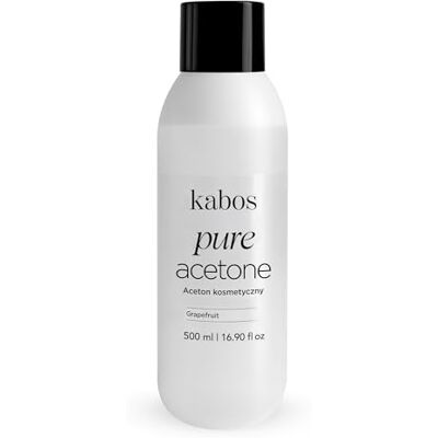 Kabos Aceton UV-nagellakremover geur grapefruit gel nagellak remover 500 ml Kabos Aceton UV-nagellakremover geur grapefruit gel nagellak remover 500 ml