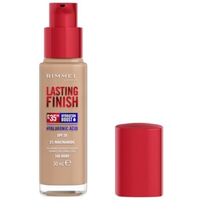Rimmel Lasting Finish Hydration Boost Spf20 100-Ivory 30 ml Rimmel Lasting Finish Hydration Boost Spf20 100-Ivory 30 ml