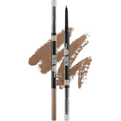 Vivienne Sabó Vivienne Sabo Automatic Brow Pencil Brow Arcade Wenkbrauwstift voor natuurlijke accentuatie en optische volheid, fijne punt voor nauwkeurige definitie, met geïntegreerde borstel, blonde tint Vivienne Sabó Vivienne Sabo Automatic Brow Pencil Brow Arcade Wenkbrauwstift voor natuurlijke accentuatie en optische volheid, fijne punt voor nauwkeurige definitie, met geïntegreerde borstel, blonde tint