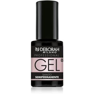 DEBORAH Milano Professional N°05 gelnagellak, semi-permanent, kasjmier-roze, langdurig plumping-effect, geeft intensieve en glanzende nagels, 4,5 ml DEBORAH Milano Professional N°05 gelnagellak, semi-permanent, kasjmier-roze, langdurig plumping-effect, geeft intensieve en glanzende nagels, 4,5 ml