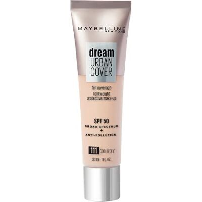 Maybelline New York Dream Urban Cover 111 Cool Ivory, 30 milliliter Maybelline New York Dream Urban Cover 111 Cool Ivory, 30 milliliter