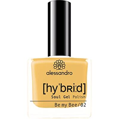 alessandro ROCOCO GARDEN- BE MY BEE 3-traps hybride nagellak, perfect zonder led, houdt tot 10 dagen, 8 ml alessandro ROCOCO GARDEN- BE MY BEE 3-traps hybride nagellak, perfect zonder led, houdt tot 10 dagen, 8 ml